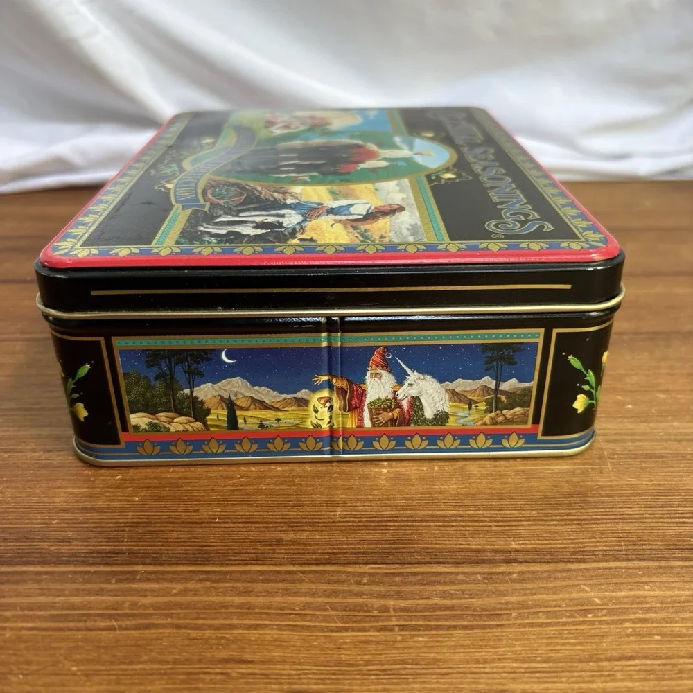 Vintage Celestial Seasonings Specialty Tea Collection Tin 1990s